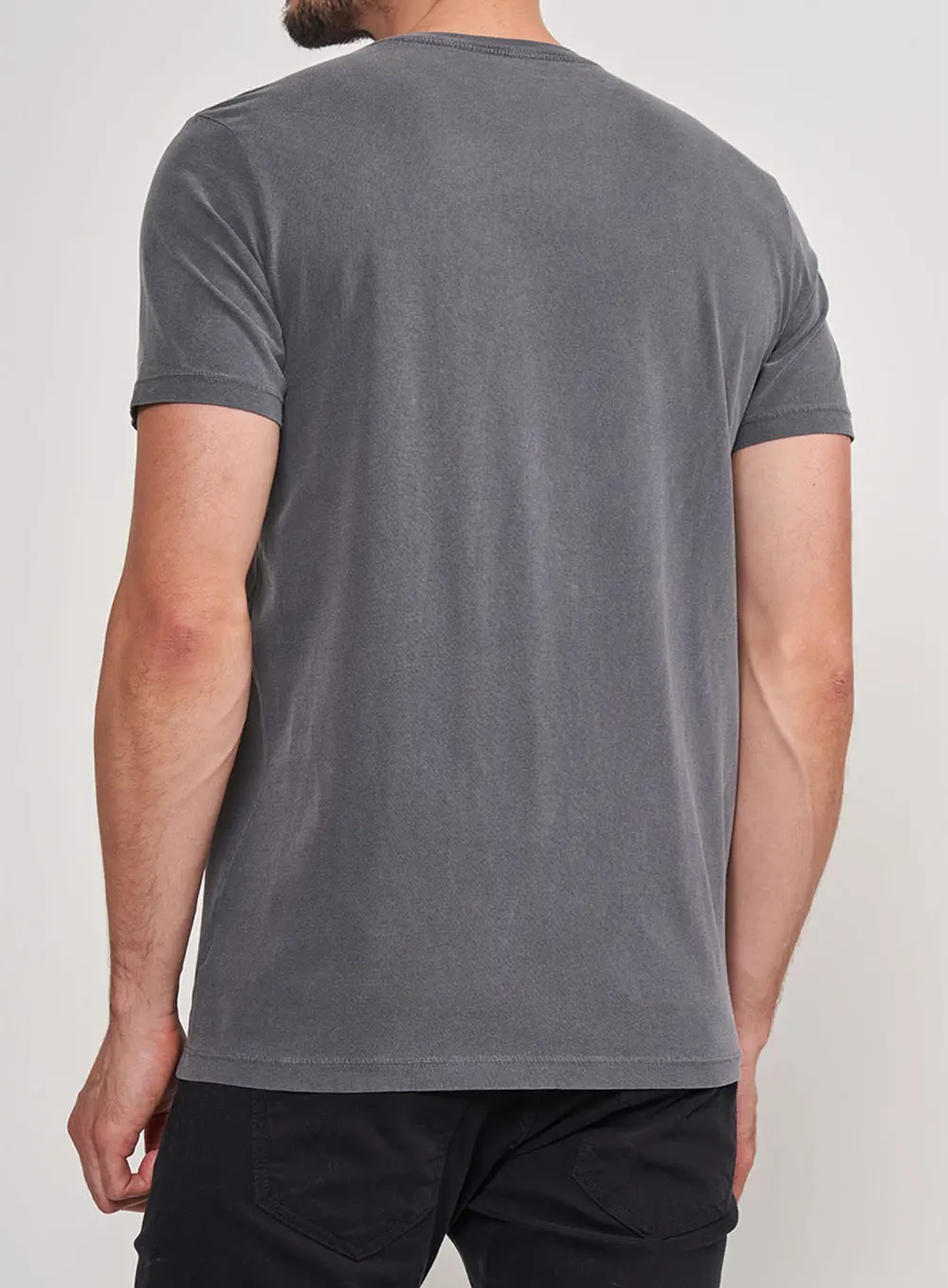 Camiseta Slim Cinza Colcci Jeans CINZA