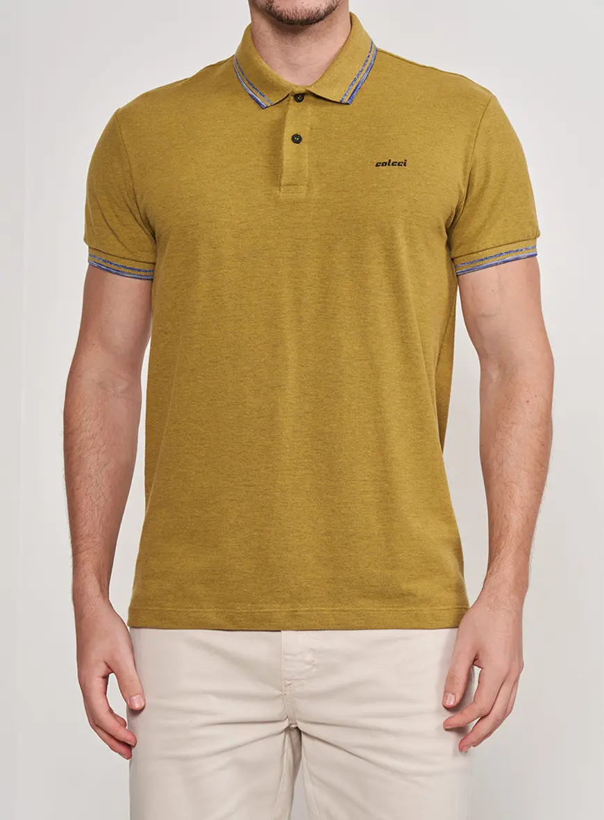 Camisa Polo Masculina Verde Colcci Colcci