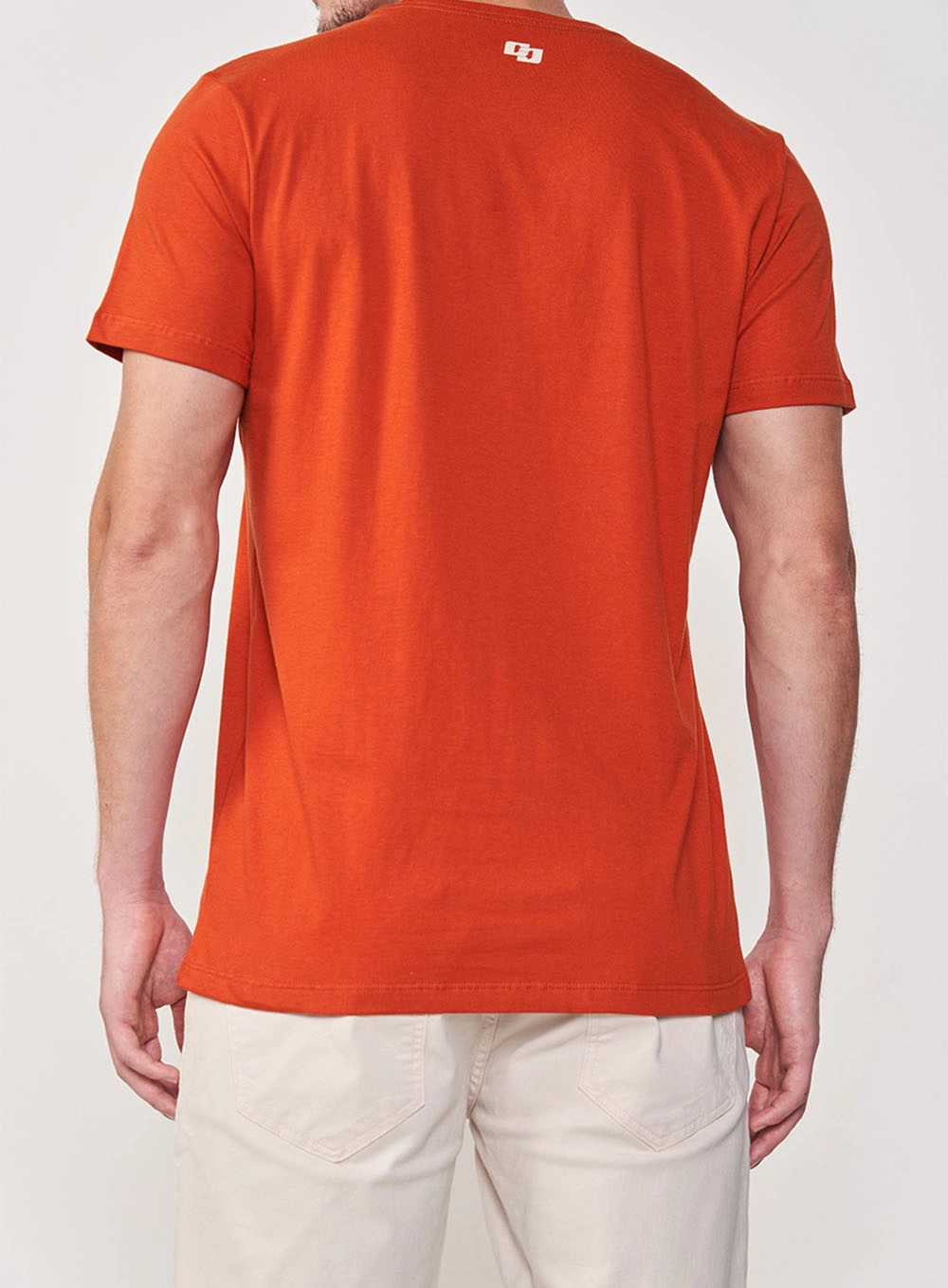 Camiseta Colcci Slim Laranja Laranja