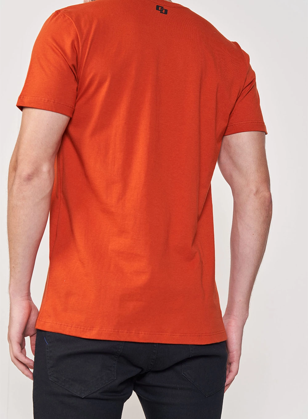 Camiseta Rock And Roll Laranja