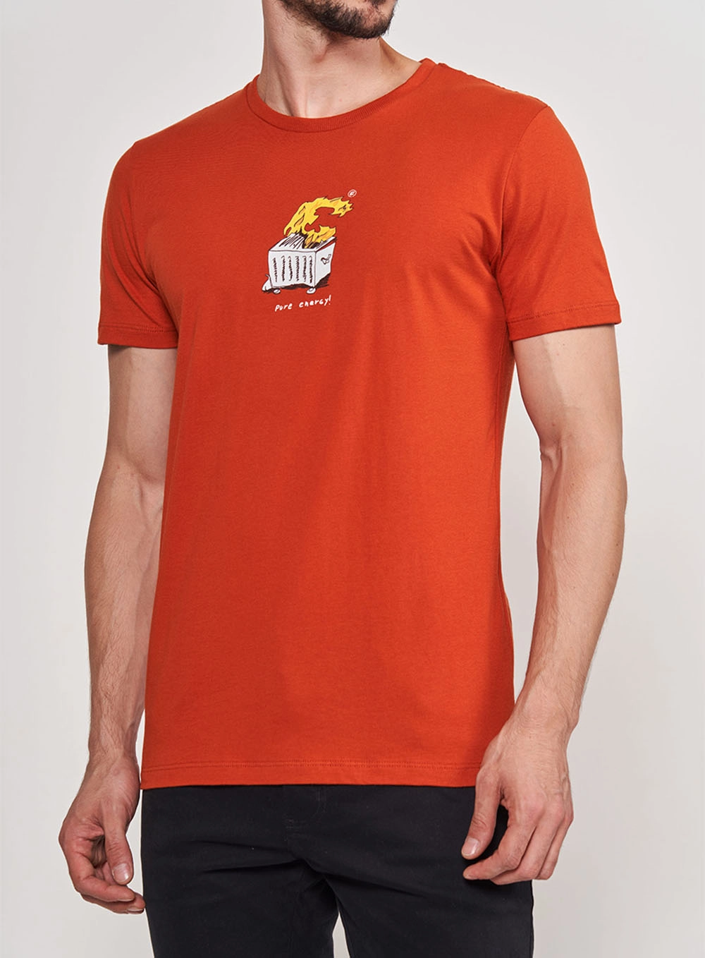 Camiseta Slim Ginger Laranja