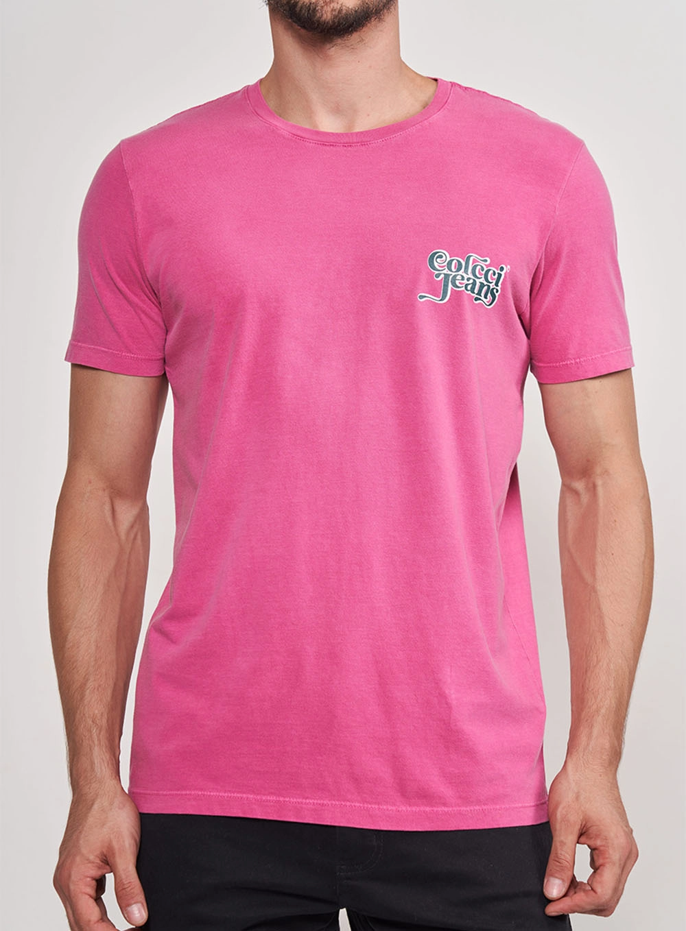 Camiseta Colcci Rosa Hiller