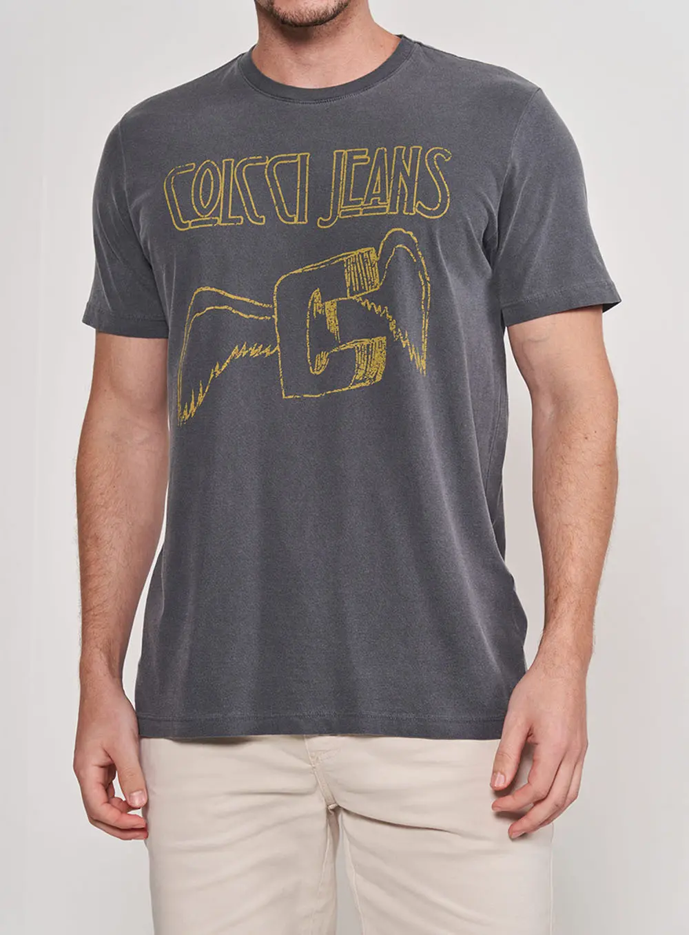 Camiseta Colcci Jeans CINZA