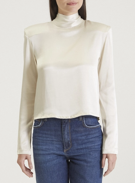 Blusa Acetinada Forum