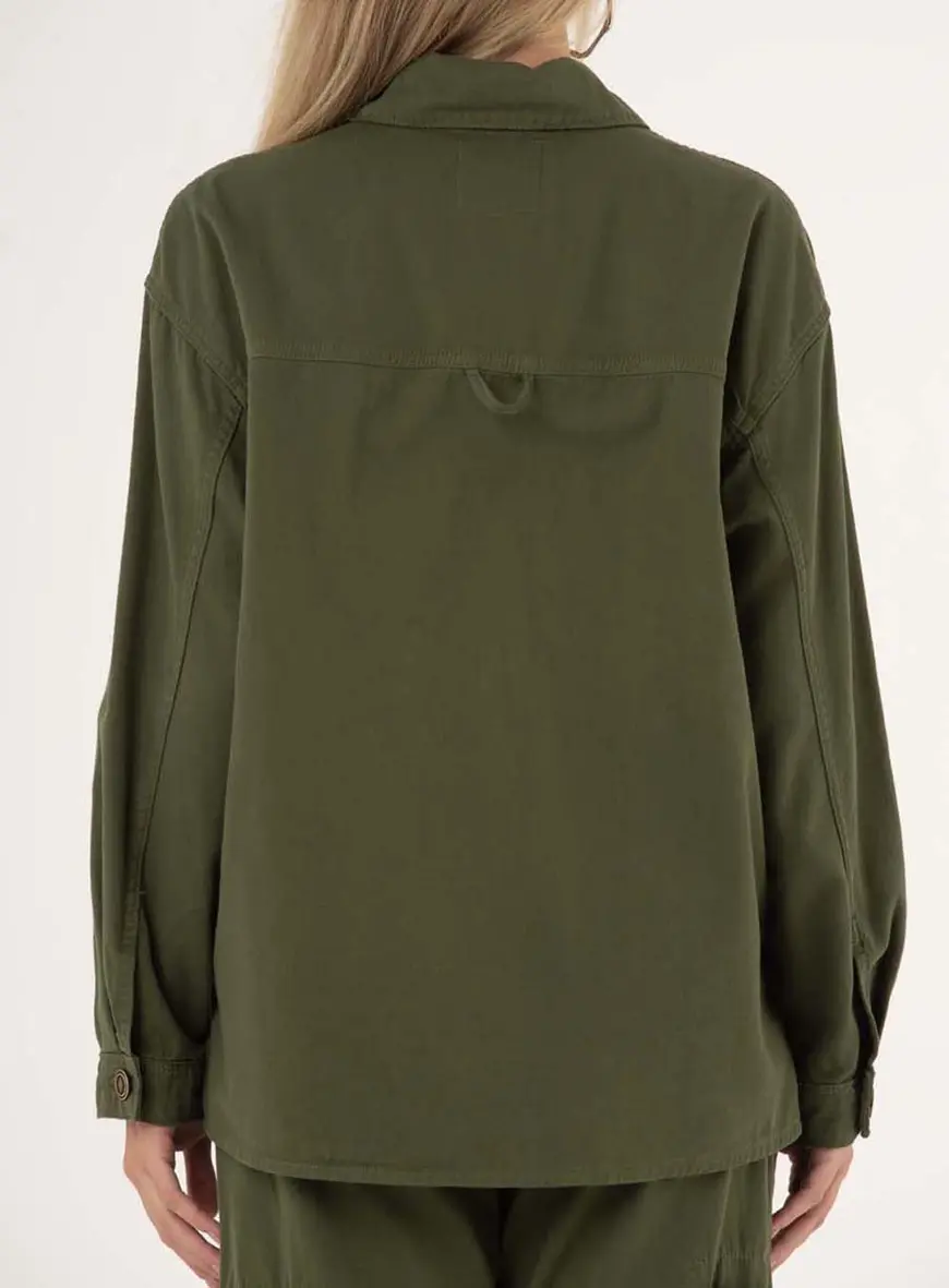 Camisa Sarja Verde Livas 2