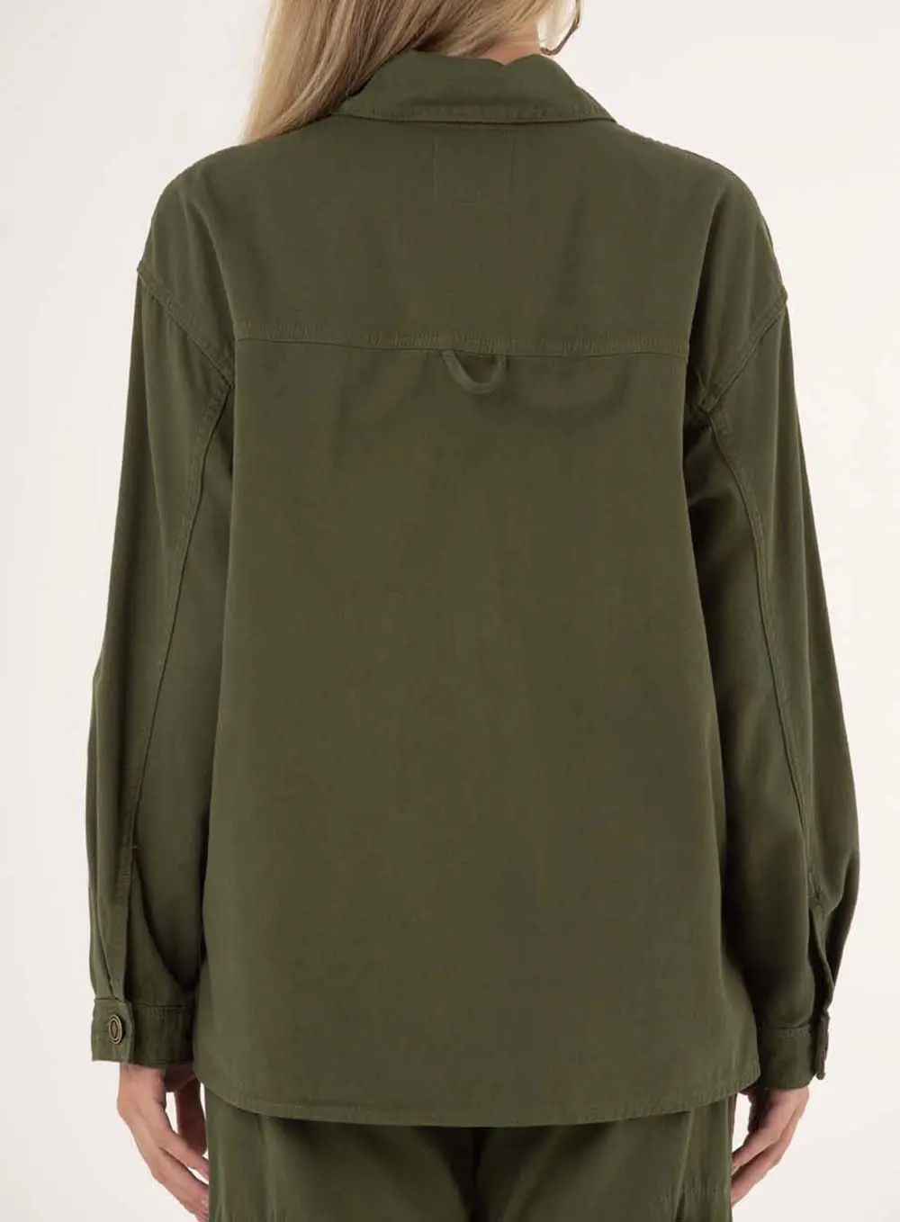 Camisa Sarja Verde Livas 2