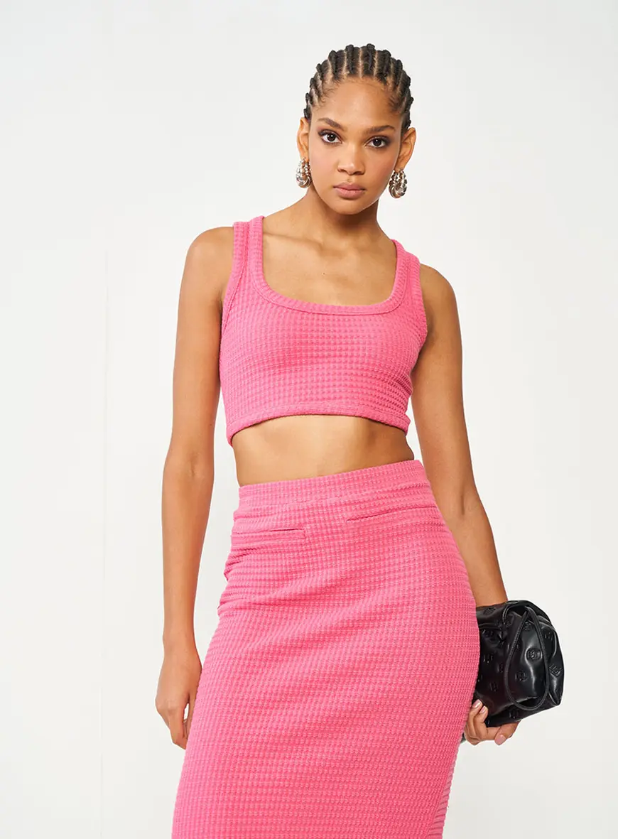Blusa Slim  Cropped
