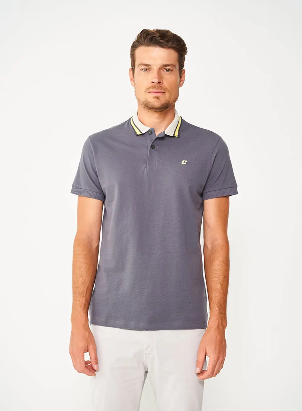 Camisa Polo Colcci CINZA