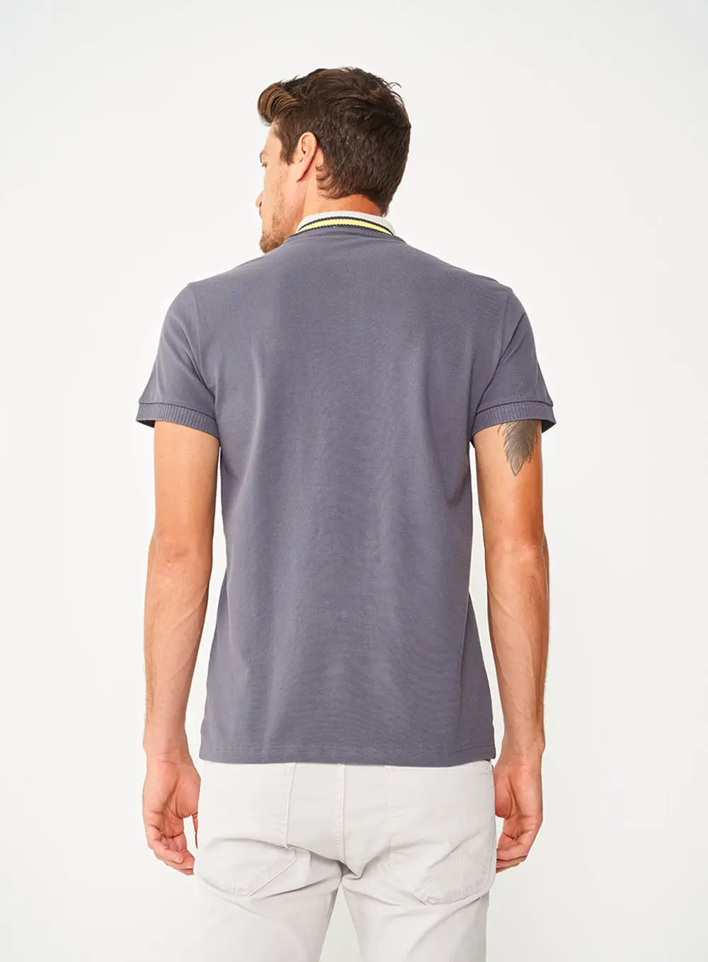 Camisa Polo Colcci CINZA