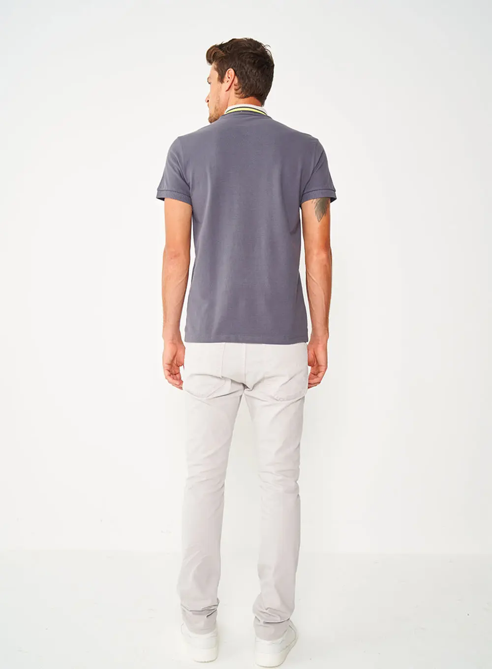 Camisa Polo Colcci CINZA