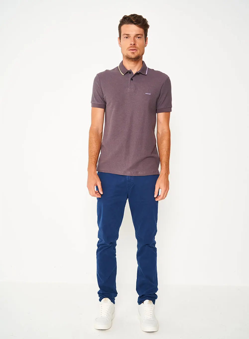 Camisa Polo Colcci CINZA