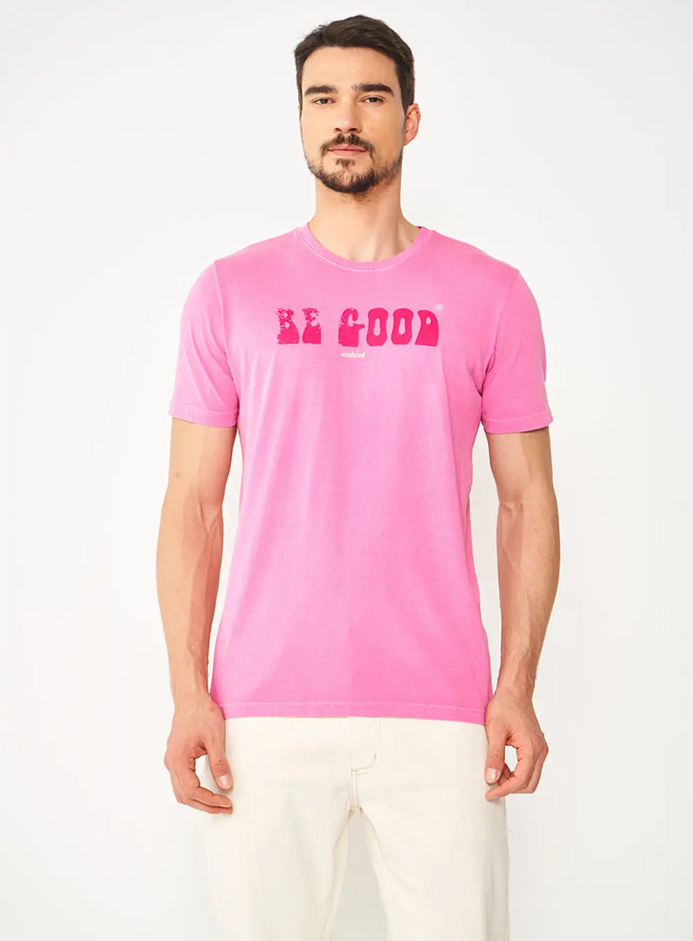 Camiseta Colcci Rosa Hiller