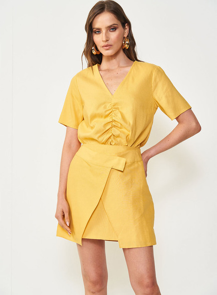 Blusa Com Elástico Interno