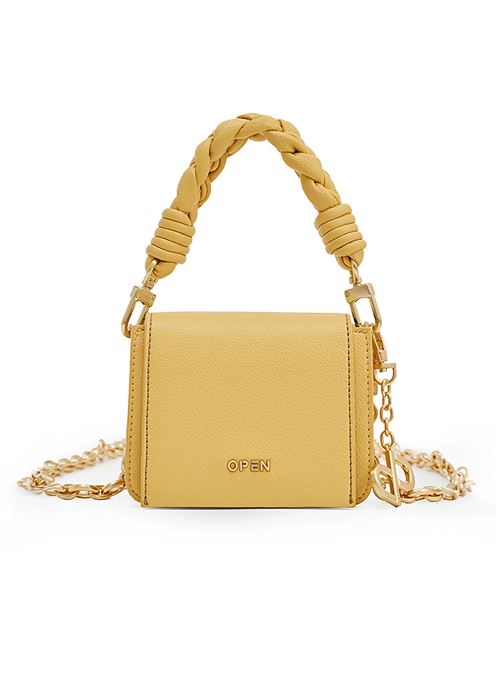 Bolsa Open Fem Mini Bag Minifloater Bege 1