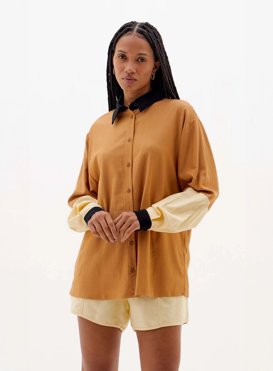 Camisa Triton Bege 1