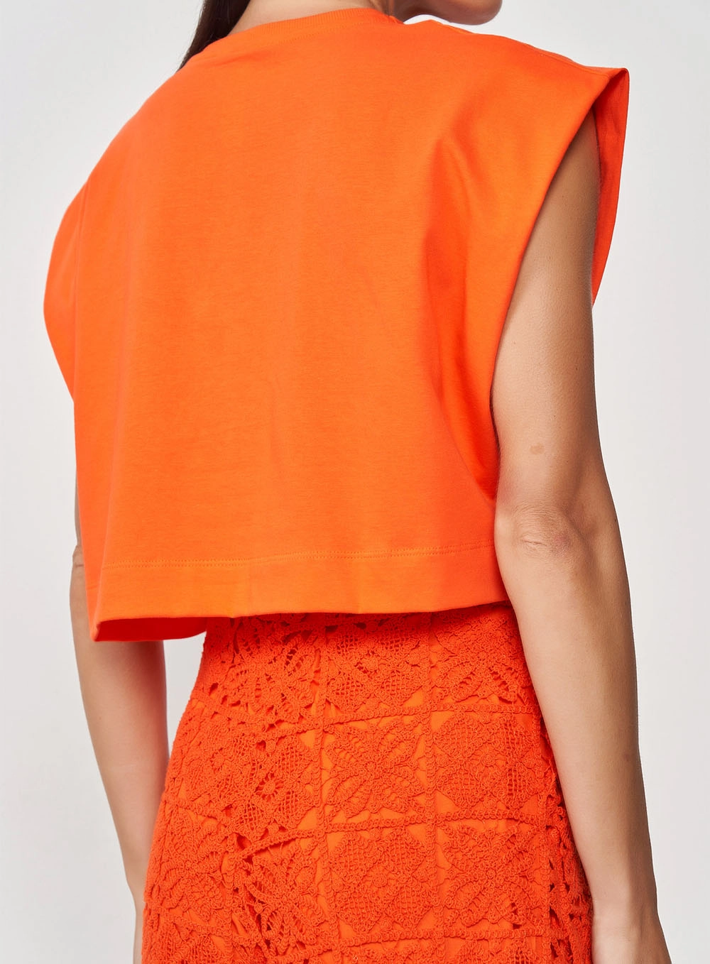 Camiseta Loose Muscle Tee Caranguejo Laranja