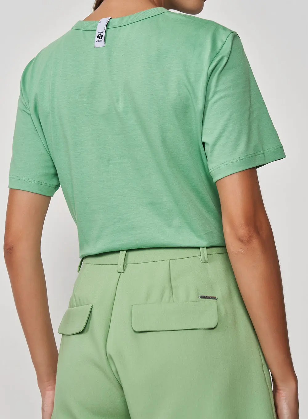 Camiseta Boy Estampada Arara Verde Veggir
