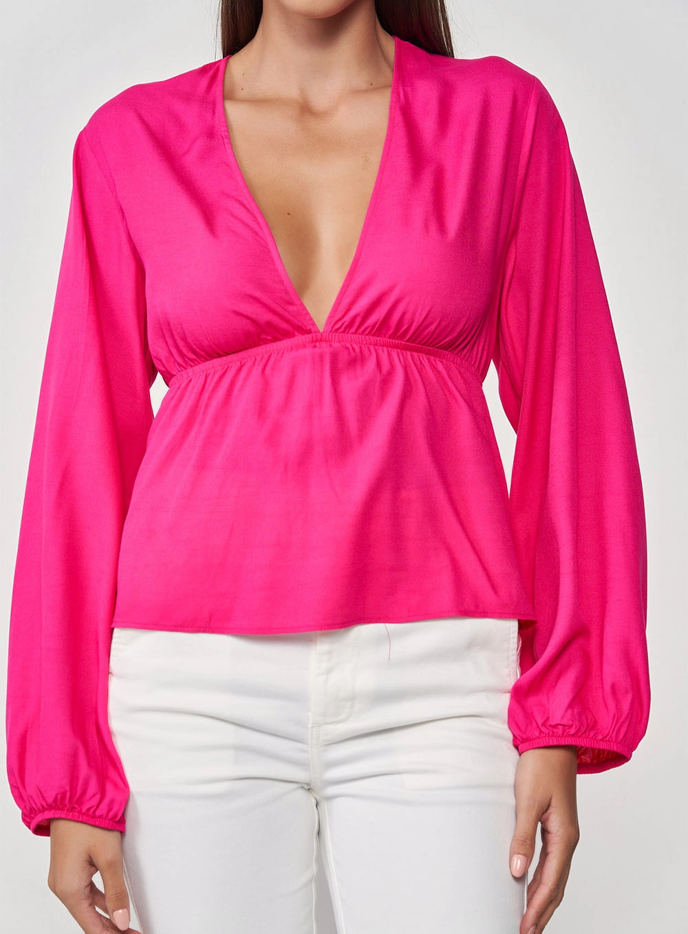 Blusa Comfy Helen Ajustada Rosa