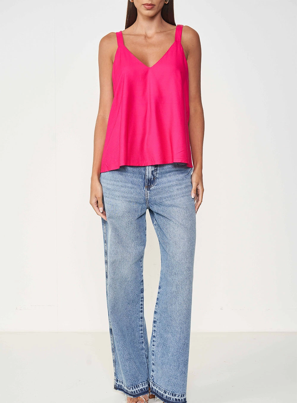 Regata Comfy Suzie Com Alças Reguláveis Rosa
