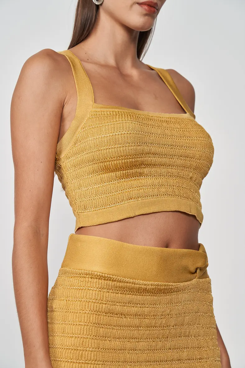 Top Slim Tricô