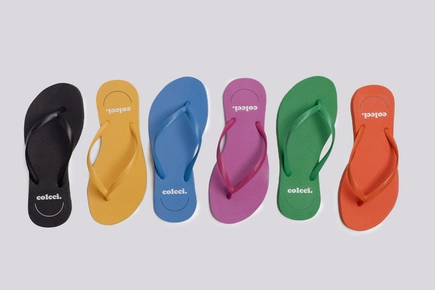 Chinelo Fem Colcci Happy Amarelo