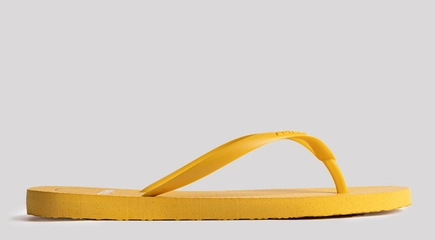 Chinelo Fem Colcci Happy Amarelo