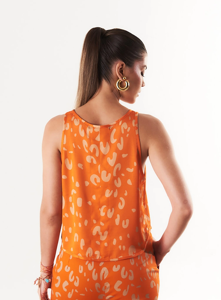 Regata Cropped Animal Minimalist Estampados 4