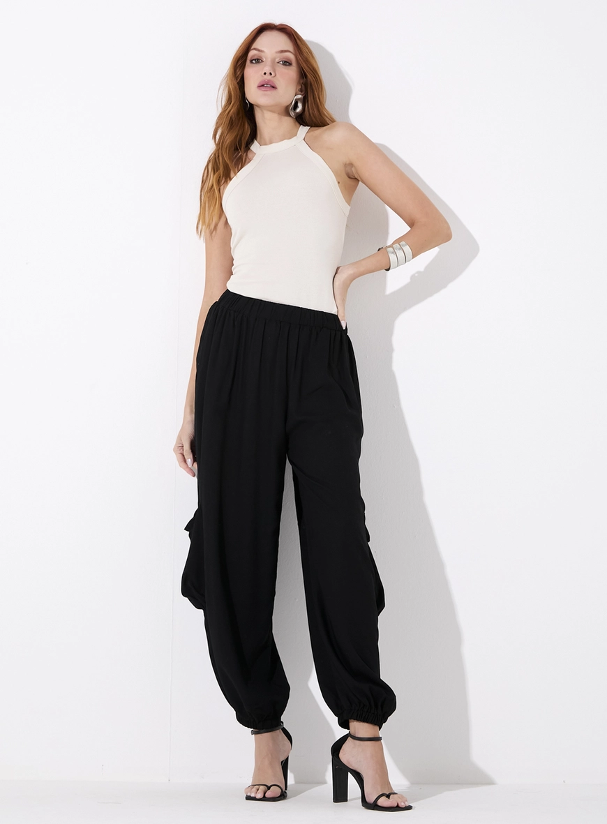 Regata Slim Halter Essential Canelada Bege 4