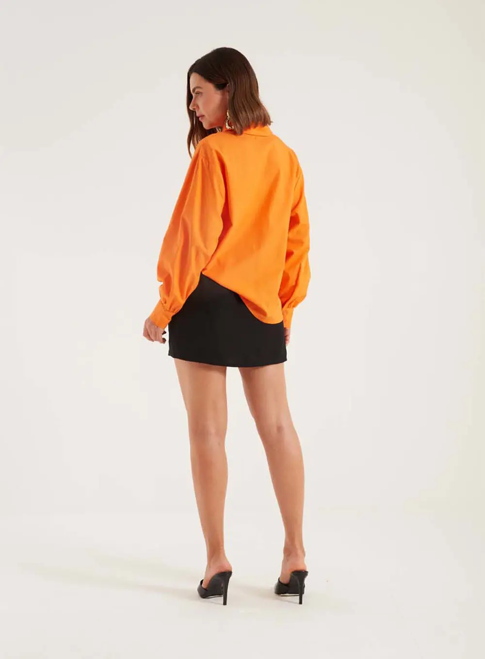 Camisa Comfy Oversized Laranja 8