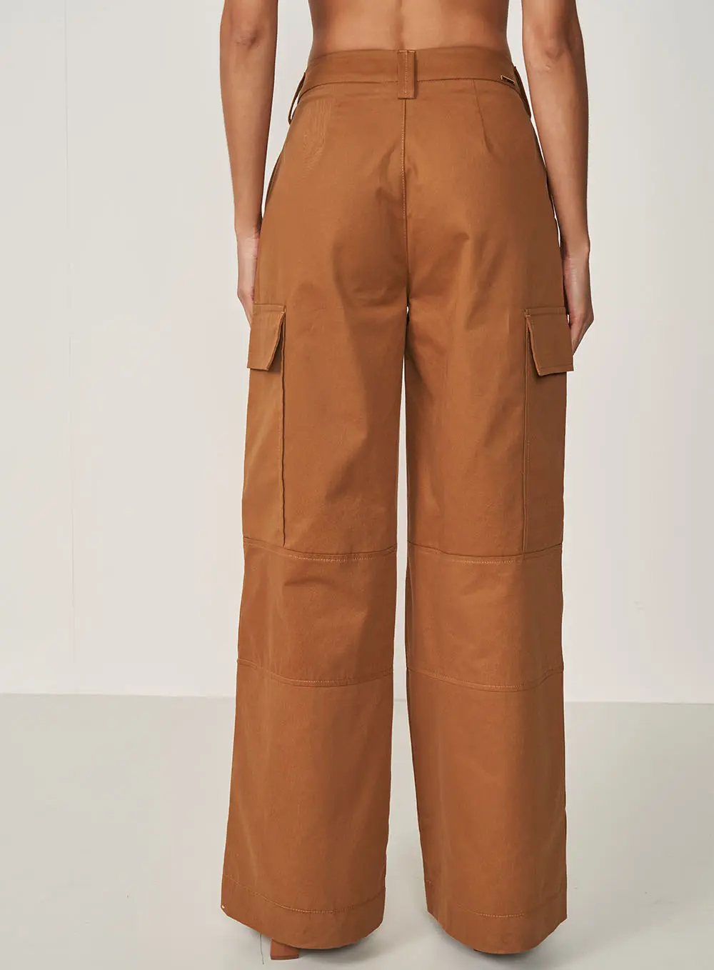 Calça Sarja Jade Marrom