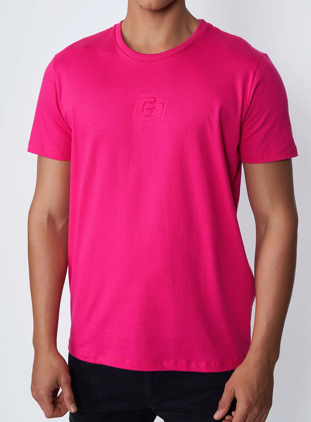 Camiseta Comfort Manga Curta Rosa