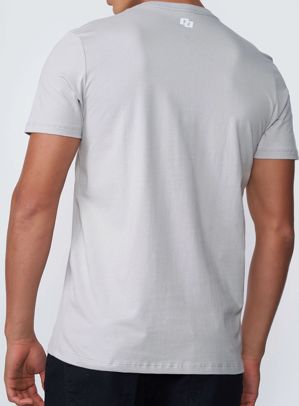 Camiseta Estampada Comfy Cinza