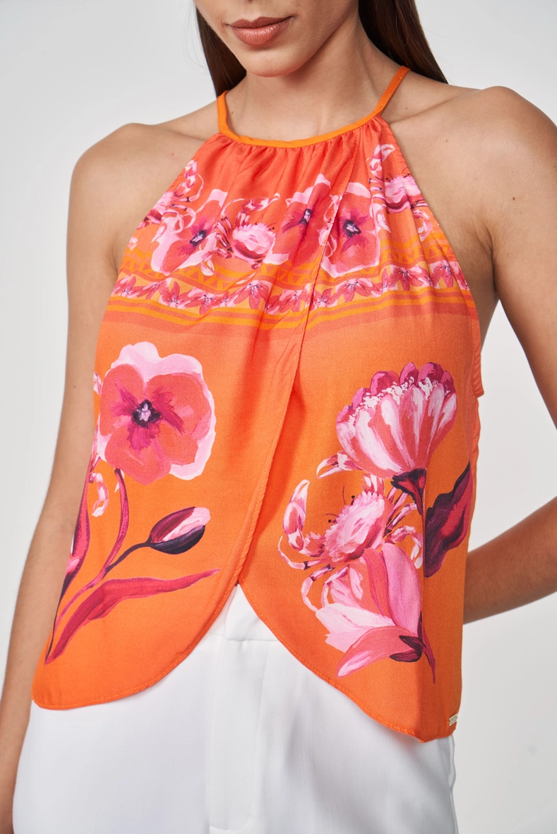 Blusa Estampada Feminina