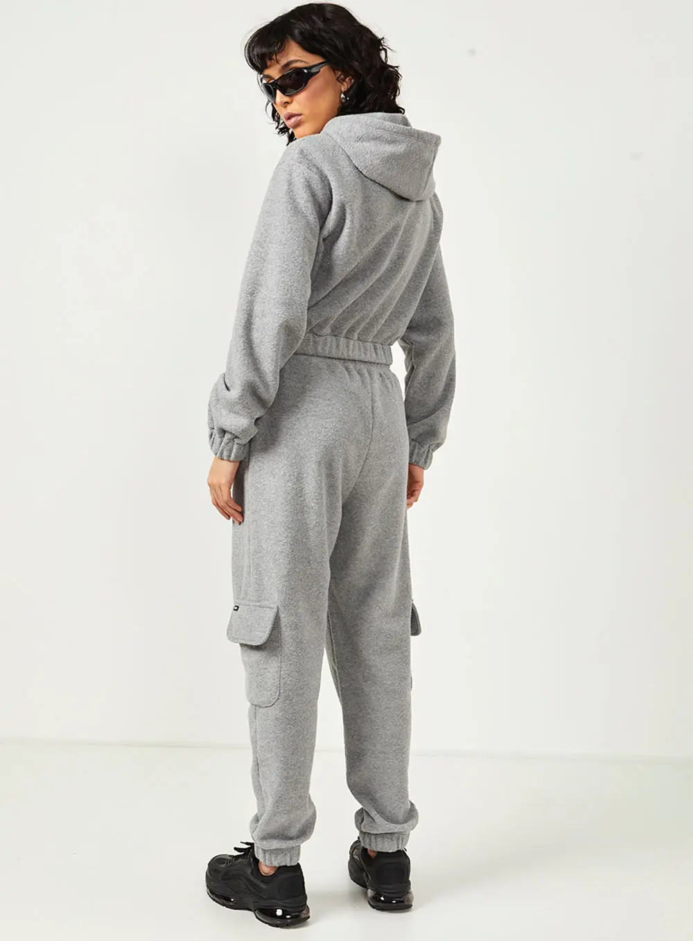 Calça Moletom Clc Cinza 4