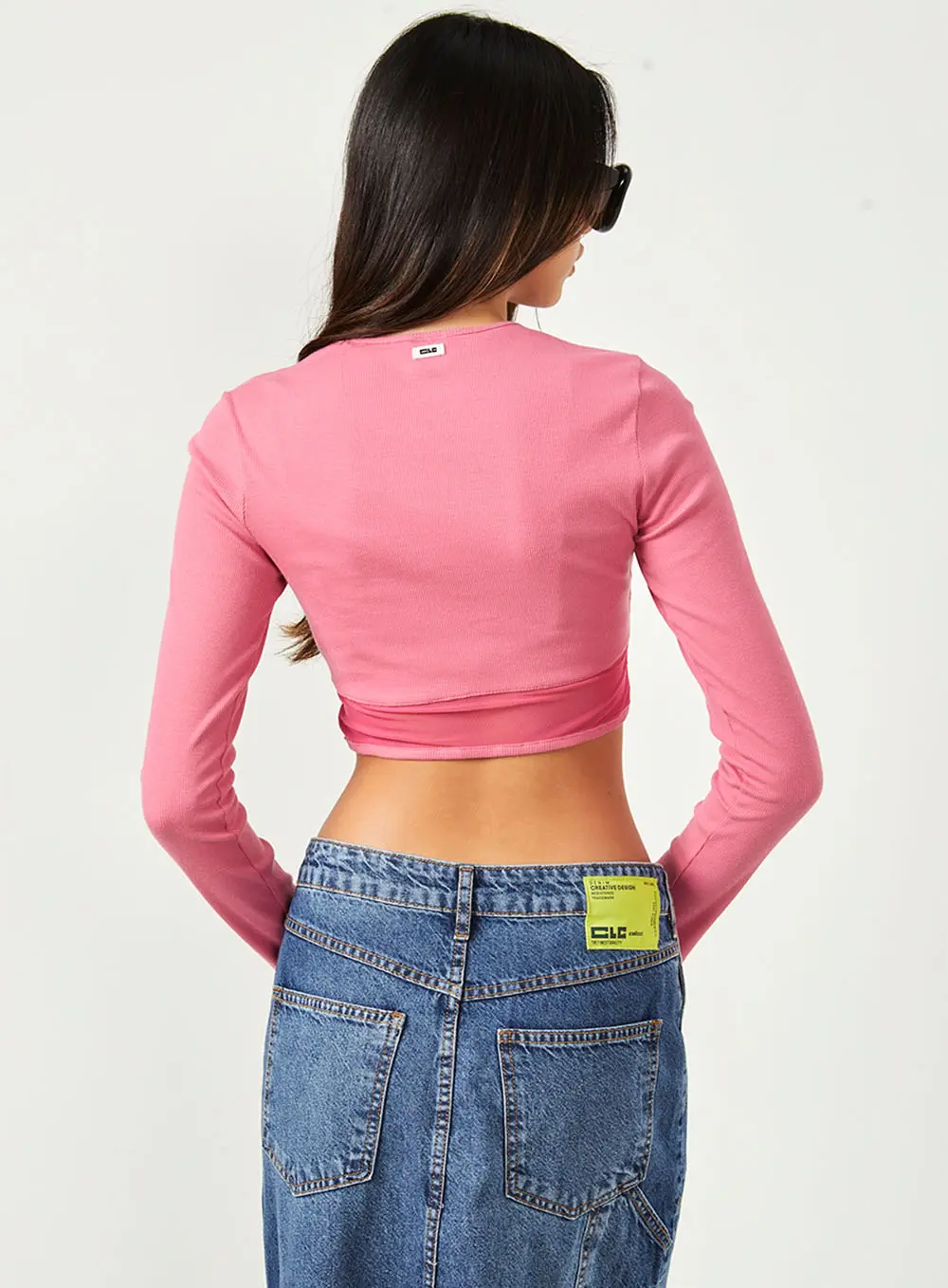 Blusa Detalhe Tule Rosa Hiller 2