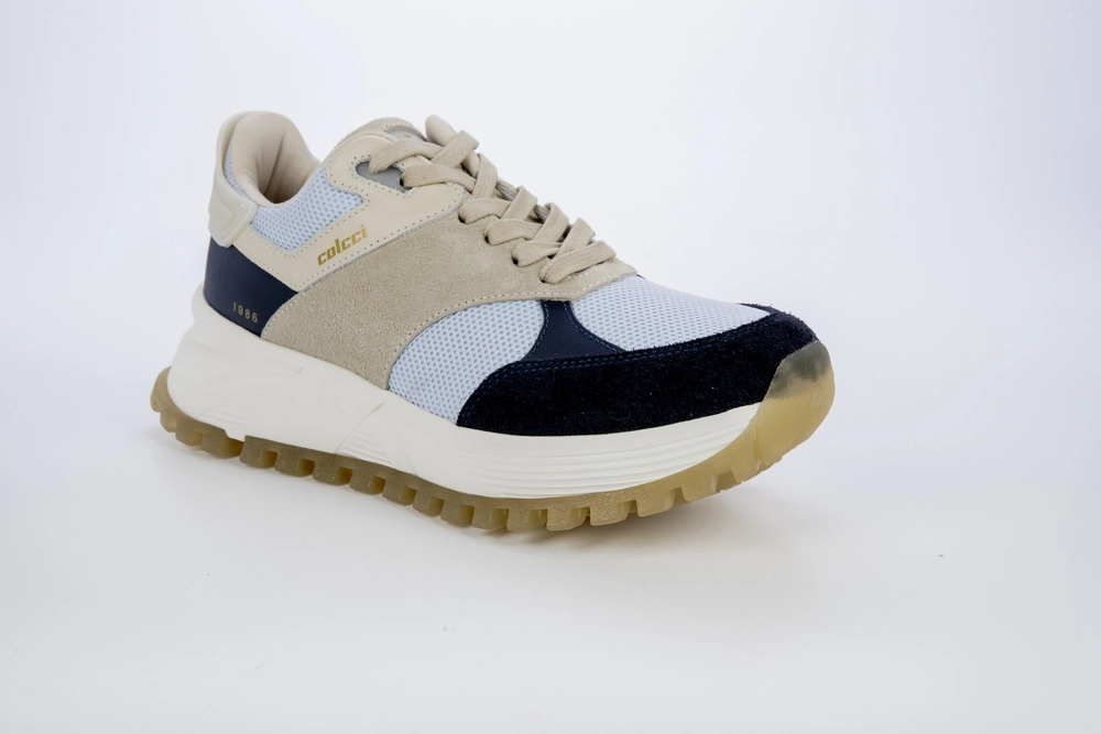 Tenis Unissex Colcci C| Plural Giant Bege / Marinho