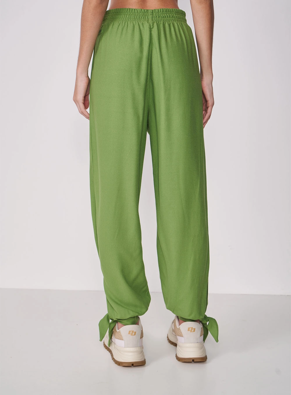 Calça Comfort Com Elástico Verde