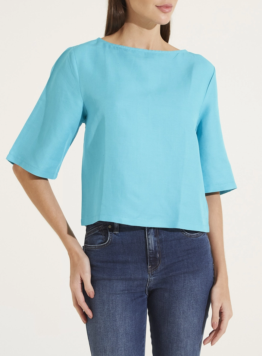 Blusa Linho Verde
