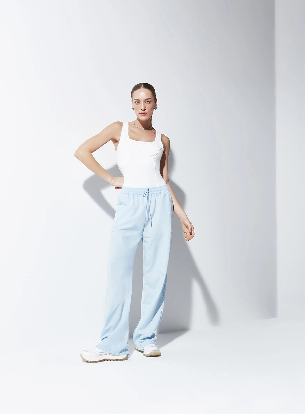 Calça Nylon Comfort Azul