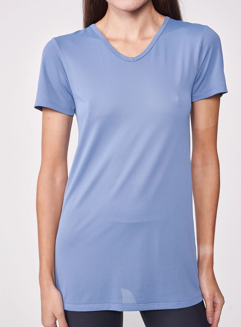 Camiseta Manga Curta Azul