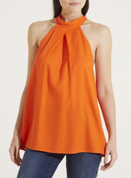 Blusa Halter Com Amarração