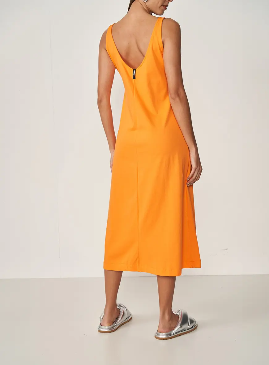 Vestido Estampado Make It Real Laranja 4