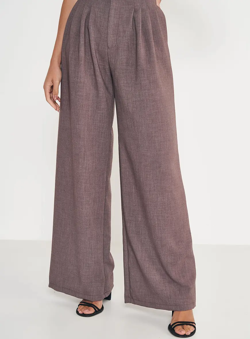 Calça Wide Leg Alfaiataria
