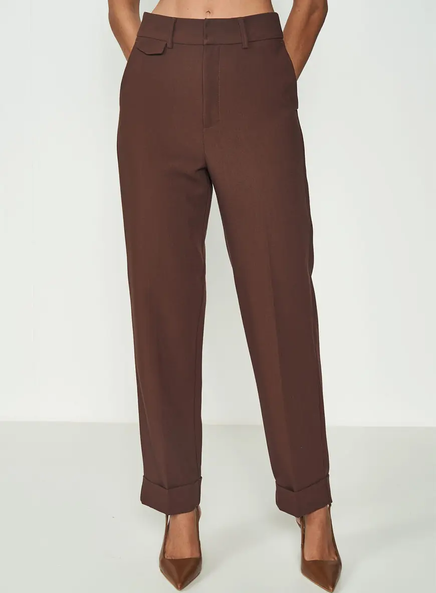 Calça Feminina Alfaiataria Reta