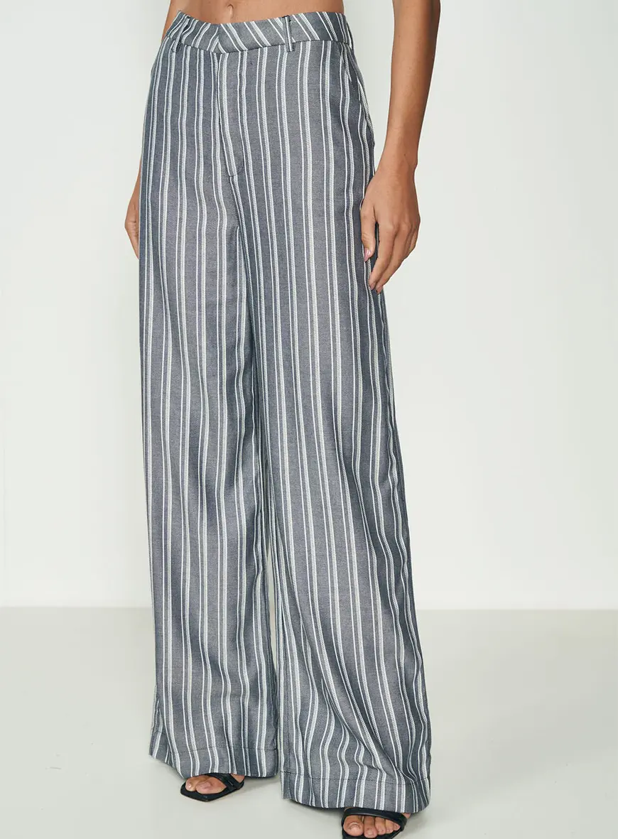Calça Pantalona Stripe
