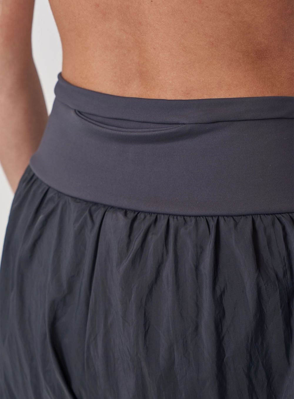 Short Nylon Cinza
