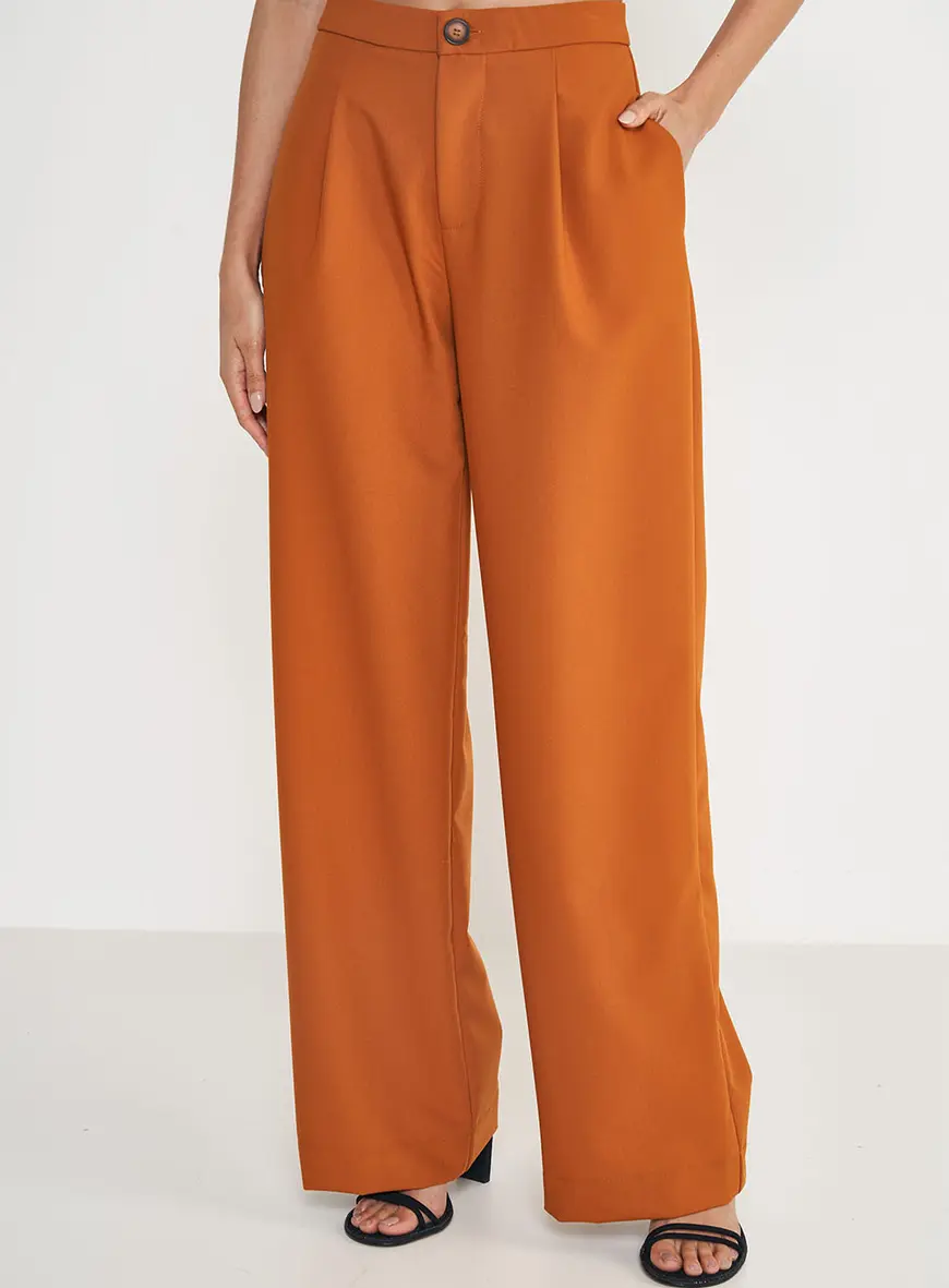 Calça Pleat Pant