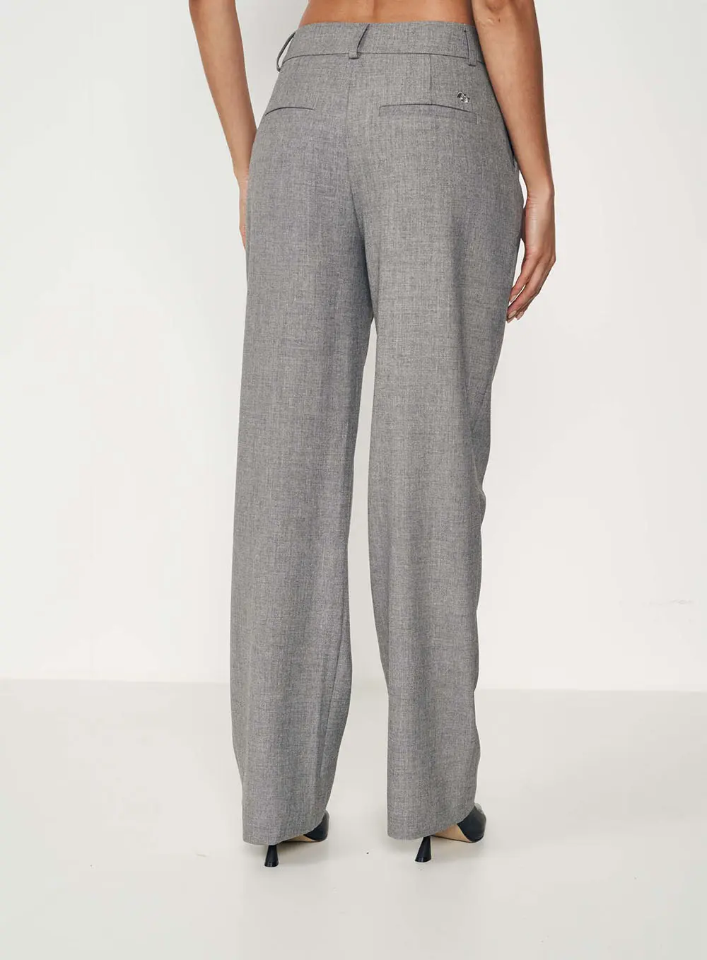 Calça Alfaiataria Jade Cinza