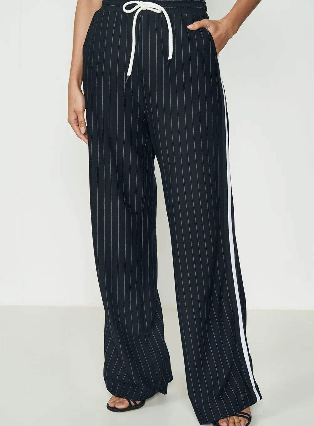 Calça Feminina Listrada - Joana Preto