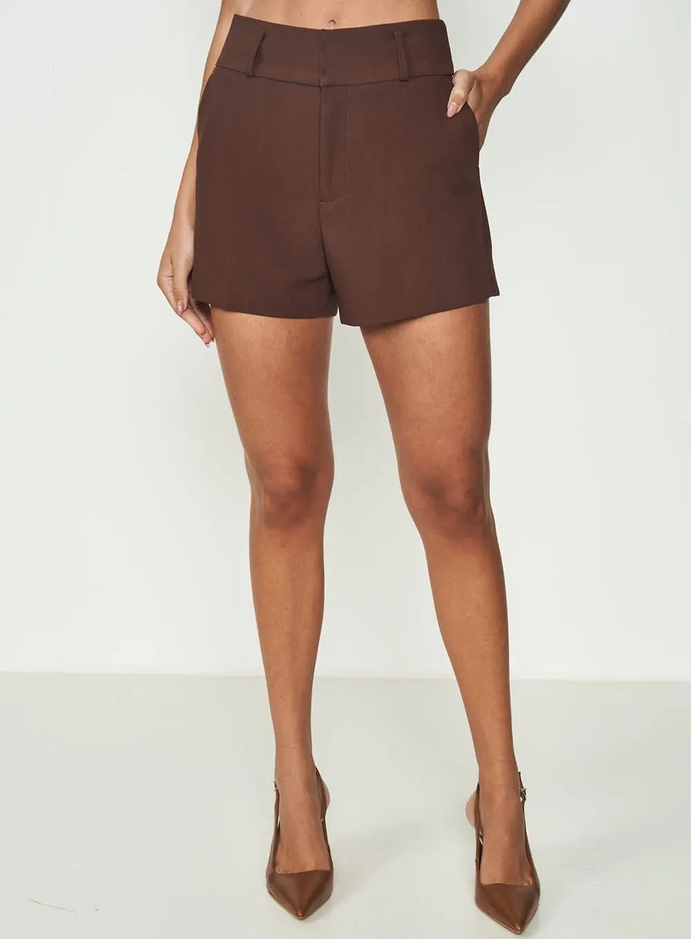 Short Comfort Joana Marrom